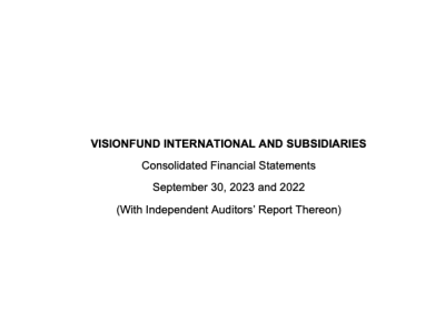 VisionFund FY23 Audited Financial Report
